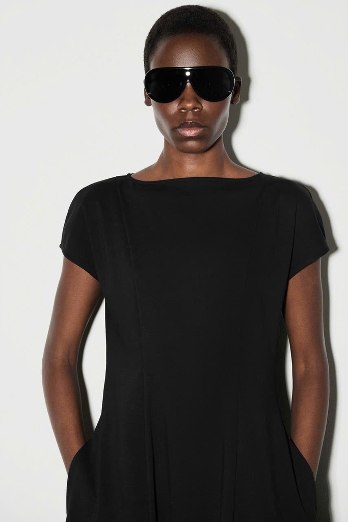 ĐẦM MIDI JERSEY ĐIÊU KHẮC