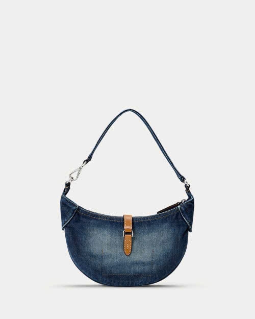 Túi đeo vai mini Polo ID Denim