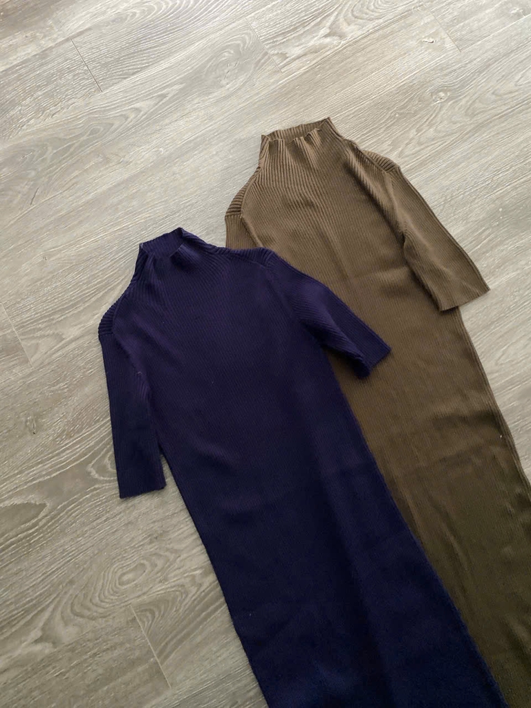 Váy body len Zara cộc tay