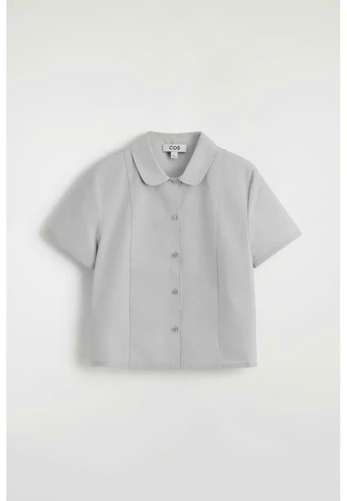 Váy vải cotton poplin thêu