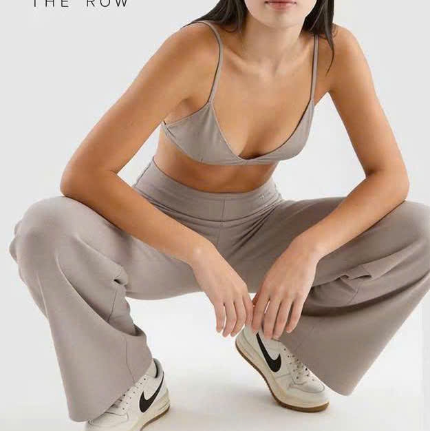 Quần suông yoga THE ROW cạp chun fullbox 3 màu