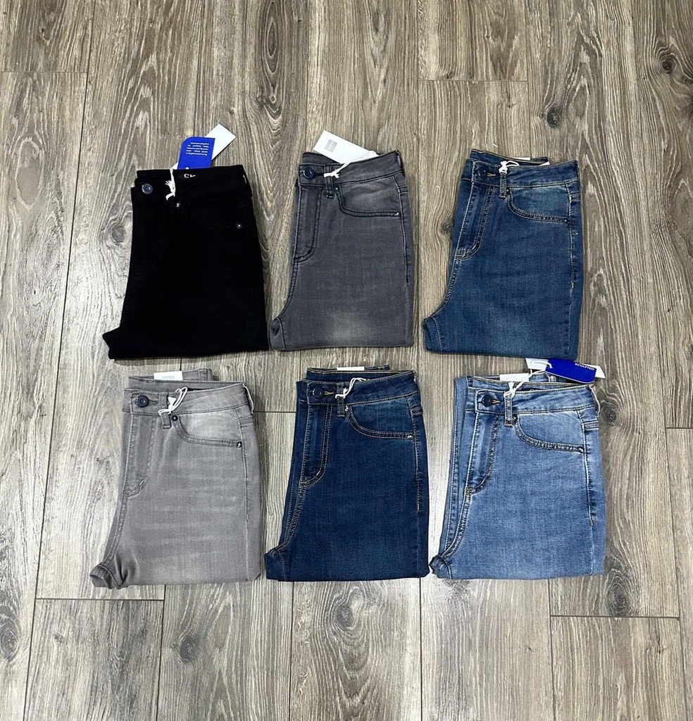 Quần denim skinny CK 4 màu dư xịn