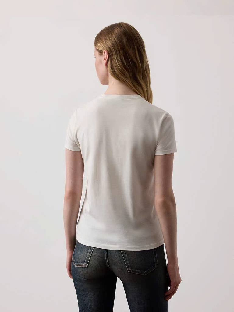 Áo thun cotton hình gấu Polo mùa thu