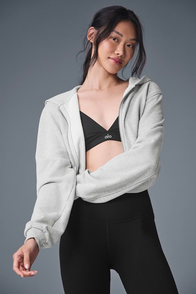 Áo hoodie khóa kéo Sweet Escape