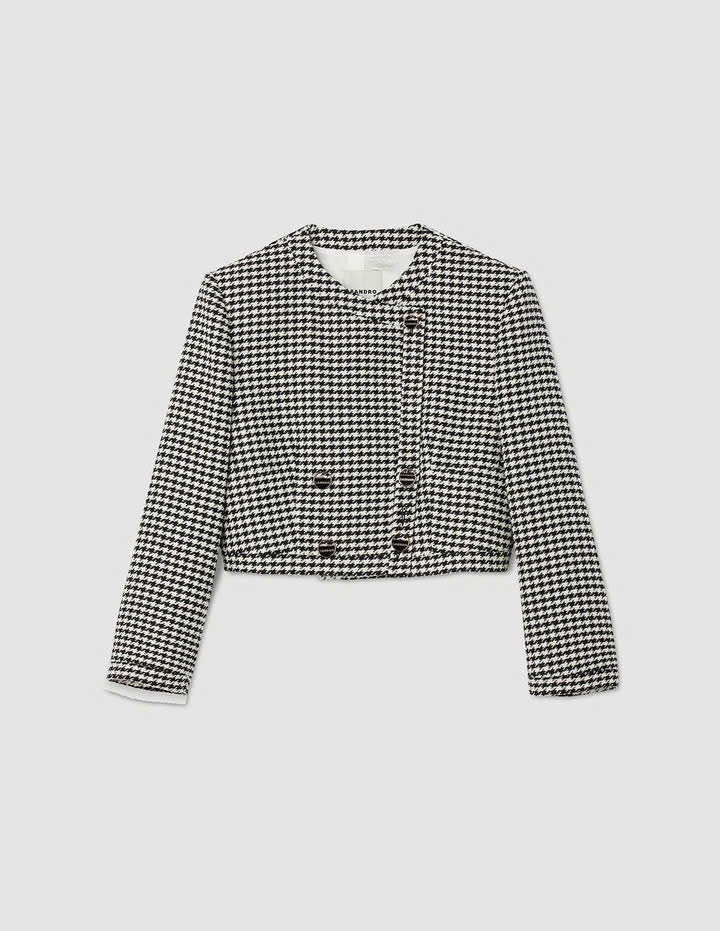 Áo khoác dạ tweed
