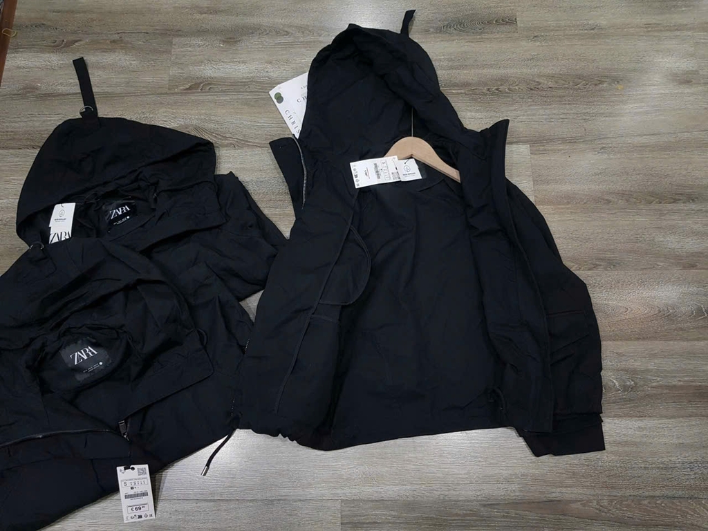 Jacket Zara da đen