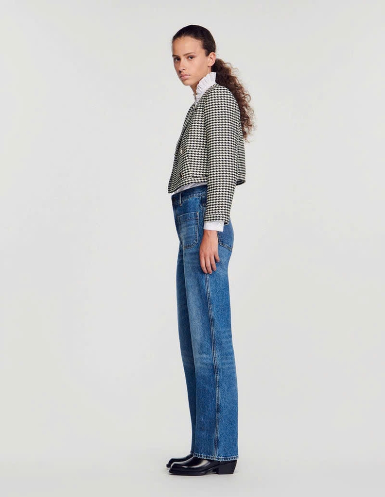 Áo khoác dạ tweed