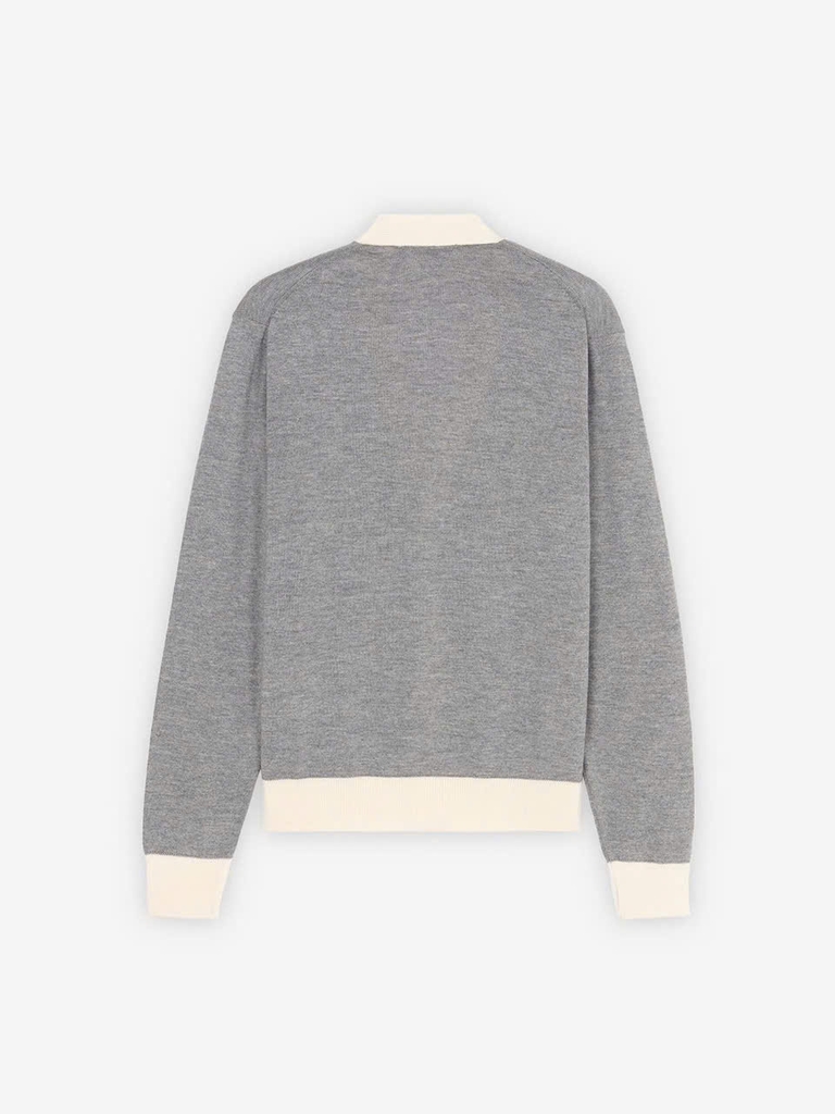 Cardigan Maison Kitsun trơn