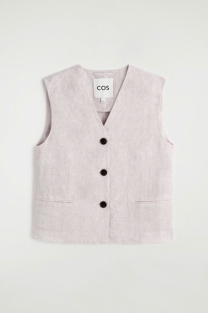 ÁO CHANI VẢI LINEN+QUẦN ỐNG RỘNG BẰNG VẢI LINEN CÓ EO CO GIÃN