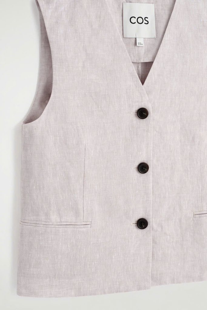 ÁO CHANI VẢI LINEN+QUẦN ỐNG RỘNG BẰNG VẢI LINEN CÓ EO CO GIÃN