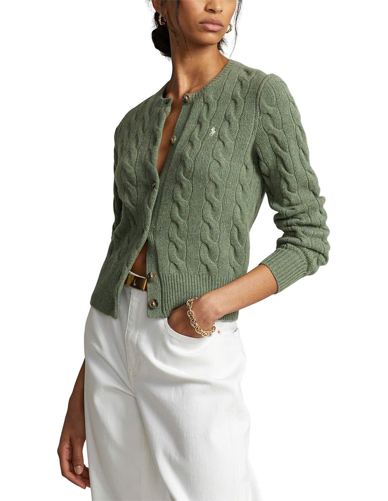 Cable Knit cashmere wool