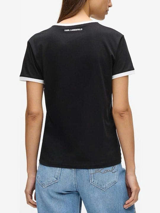 Tshirt KARL Ikon viền cổ 2 màu