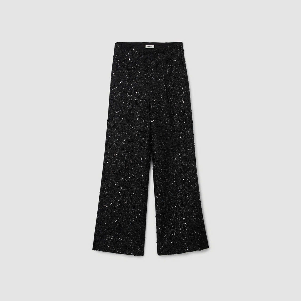 QUẦN VẢI TWEED ĐÍNH ĐÁ