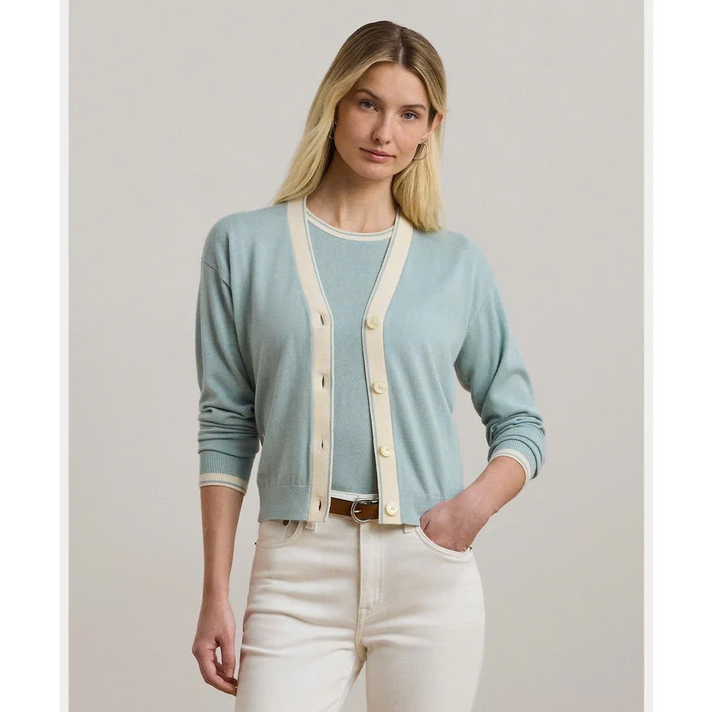 ÁO KHOÁC CARDIGAN COTTON BA TÔNG MÀU
