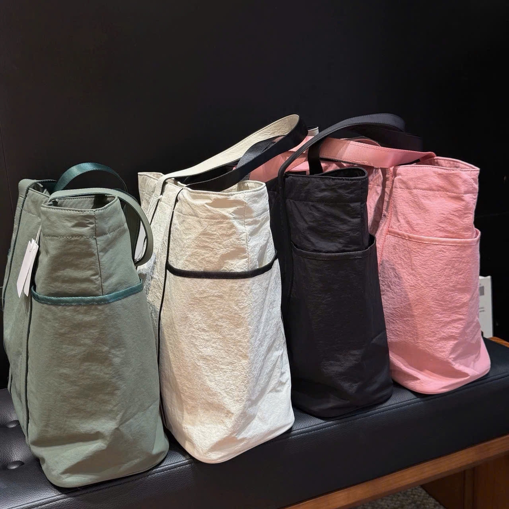 Túi tote LULUEMON chất khaiki