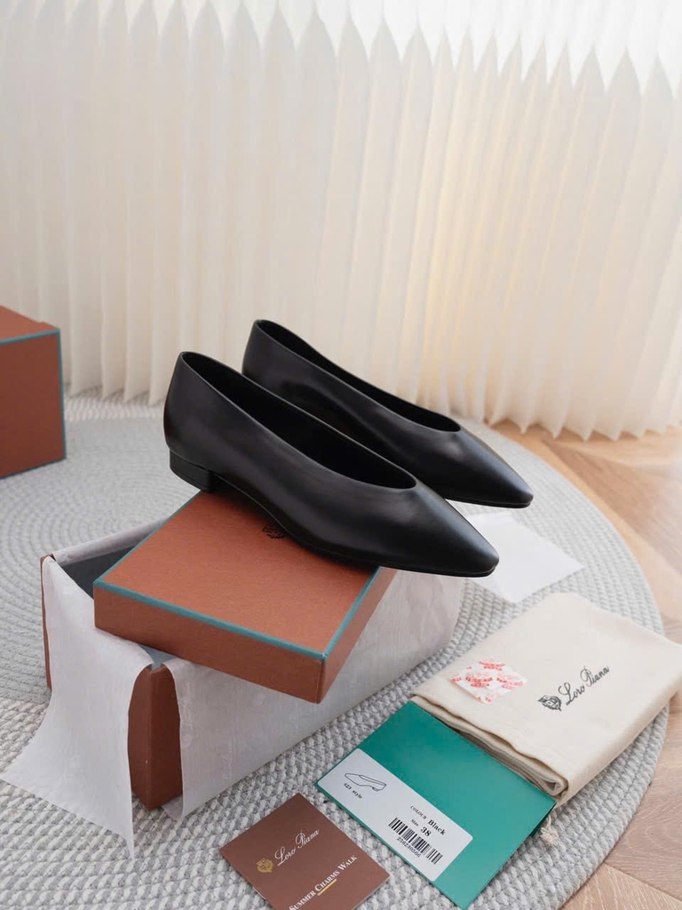 Giày Loro Piana Rebecca Ballerinas