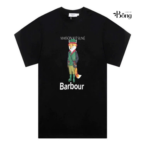 Áo phông Barbour x Maison Kitsune