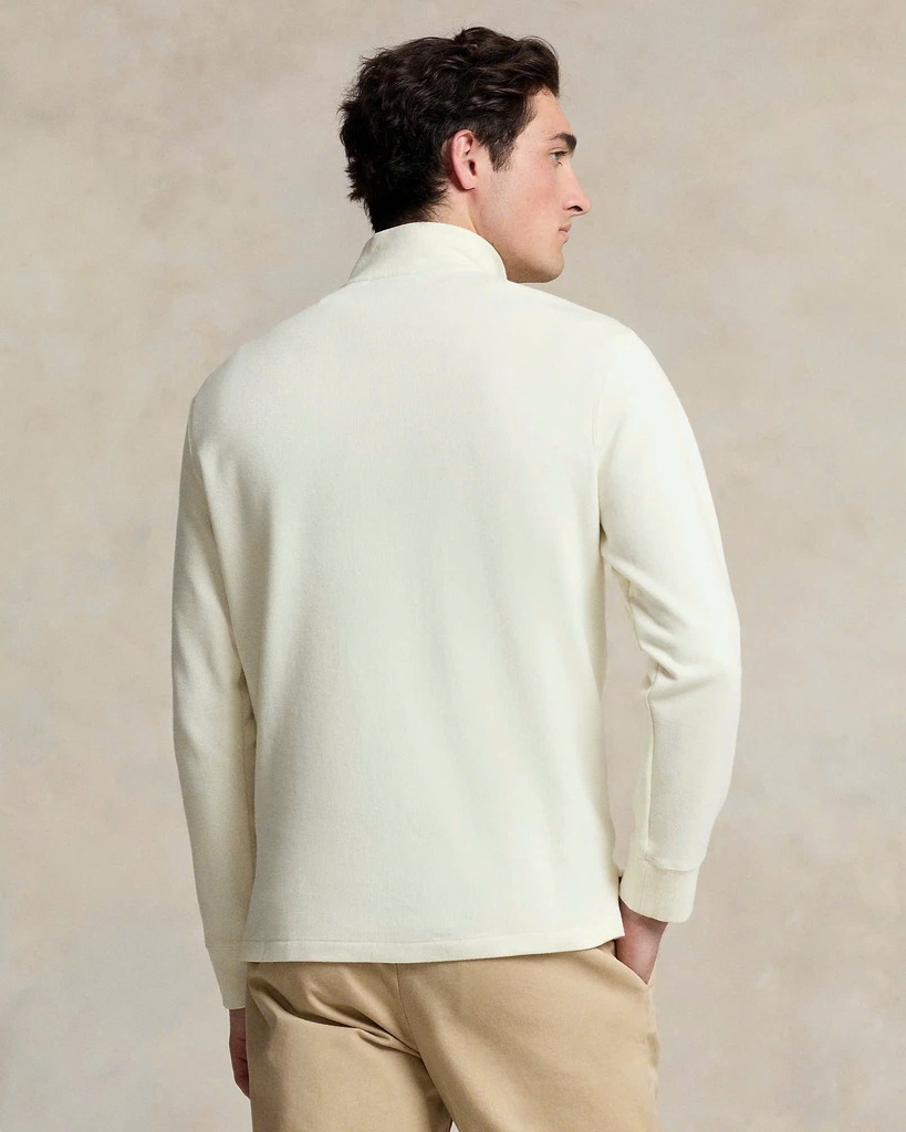 Áo len Polo cổ trụ kéo khoá 5 màu 81% cotton