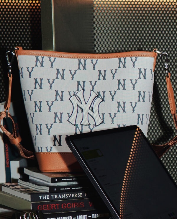 Túi MLB unisex Big Classic Monogram Jacquard Bucket
