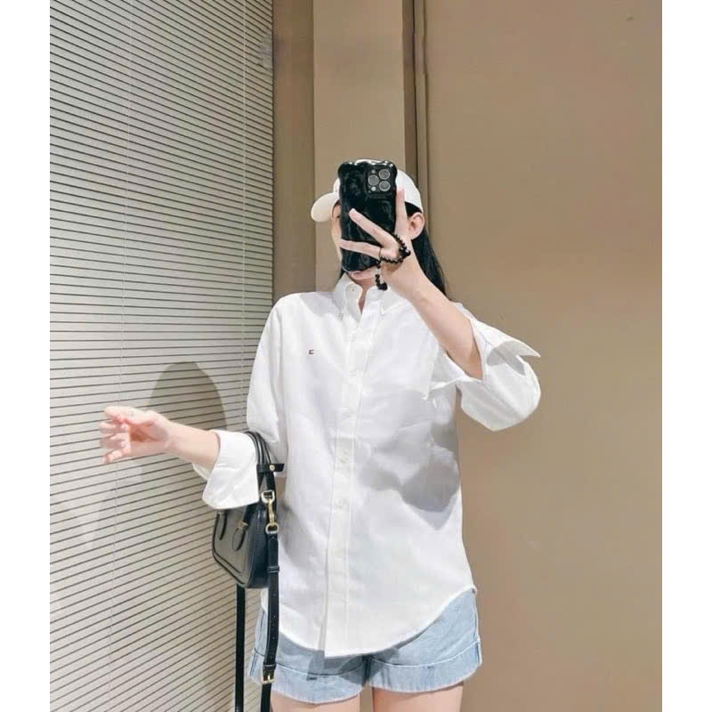 ÁO POPLIN FLEX SLIM FIT