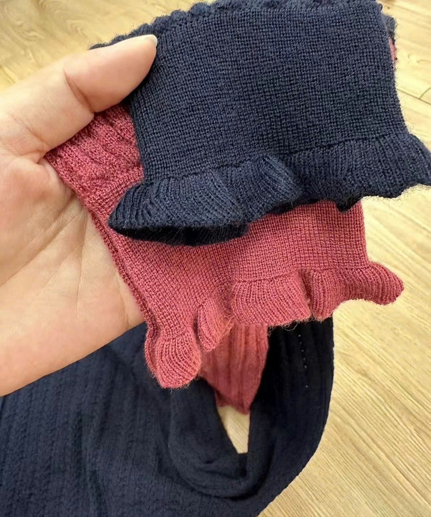 Cardigan Sezane cổ bèo