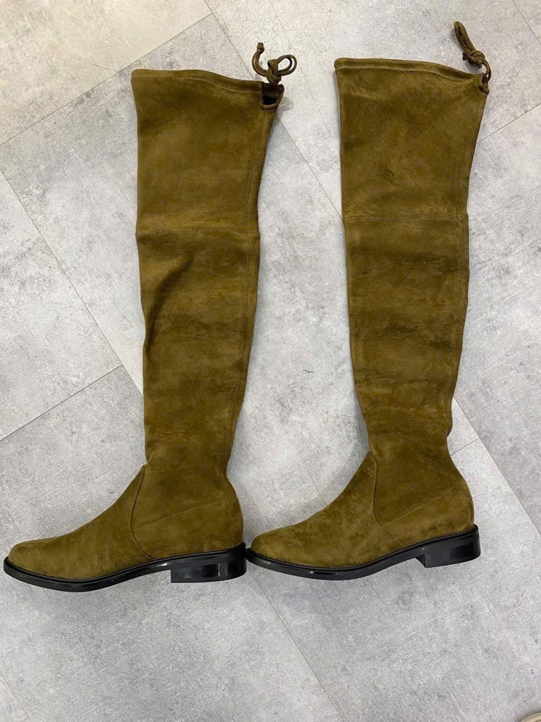 Boot đùi da lộn BBR 3 màu fullbox