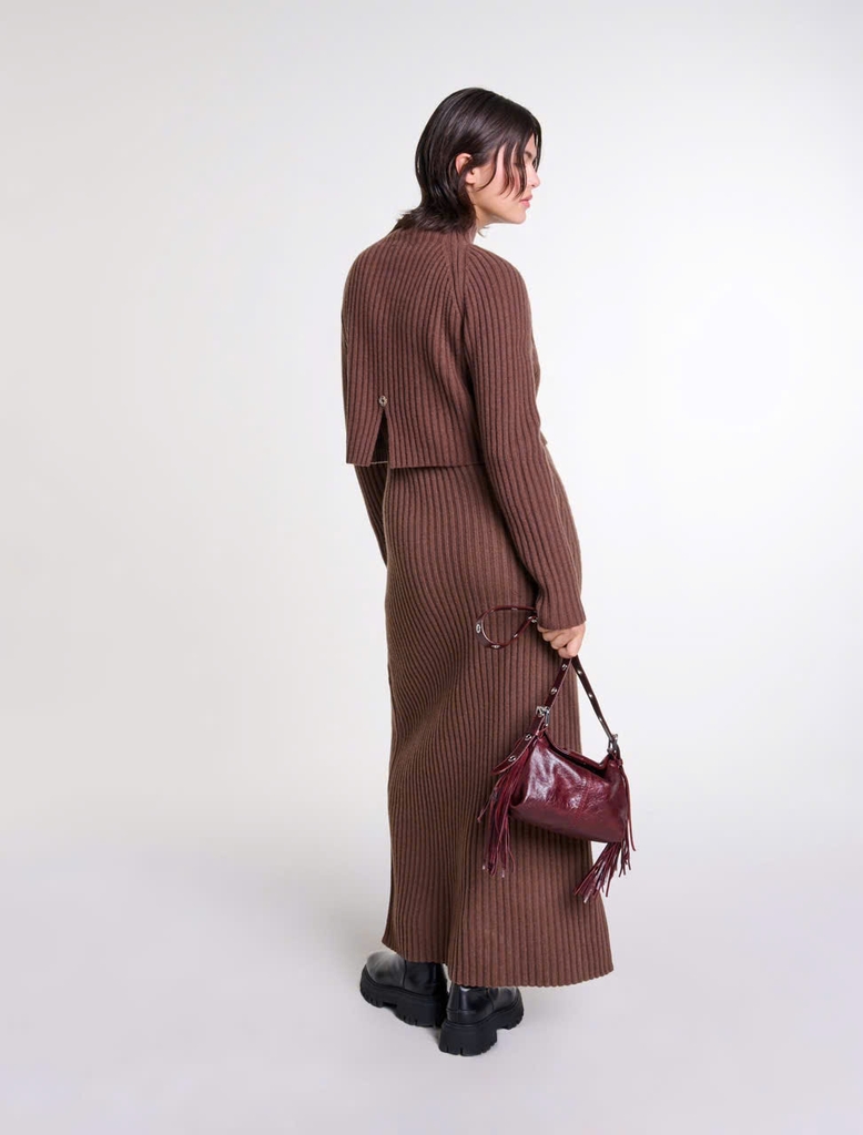 Váy maxi dệt kim