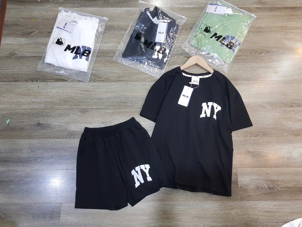 Set cotton MLB 3 màu dư xịn