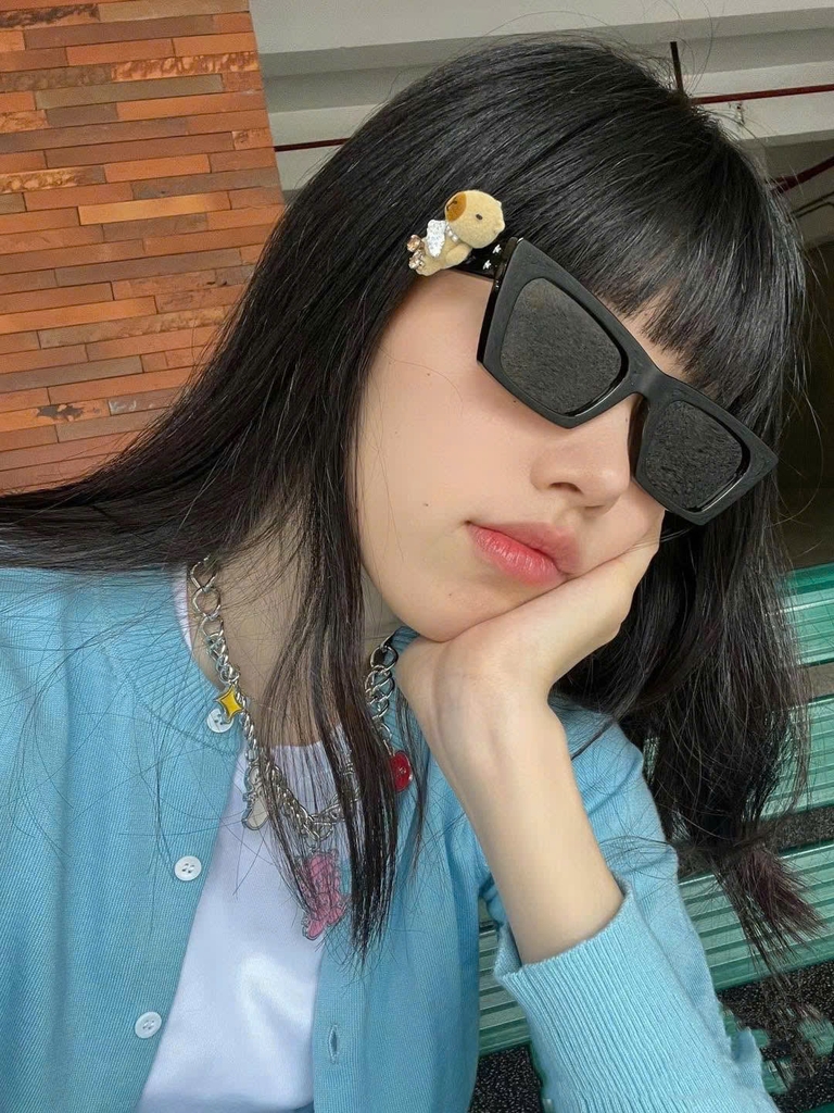 Kính GM Jennie for GM baby Pony 01 (gọng vuông nhọn 3 màu)