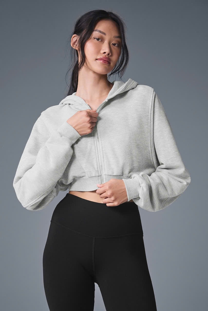 Áo hoodie khóa kéo Sweet Escape