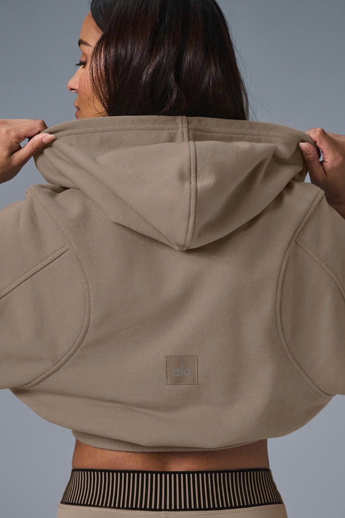 Áo hoodie khóa kéo Sweet Escape