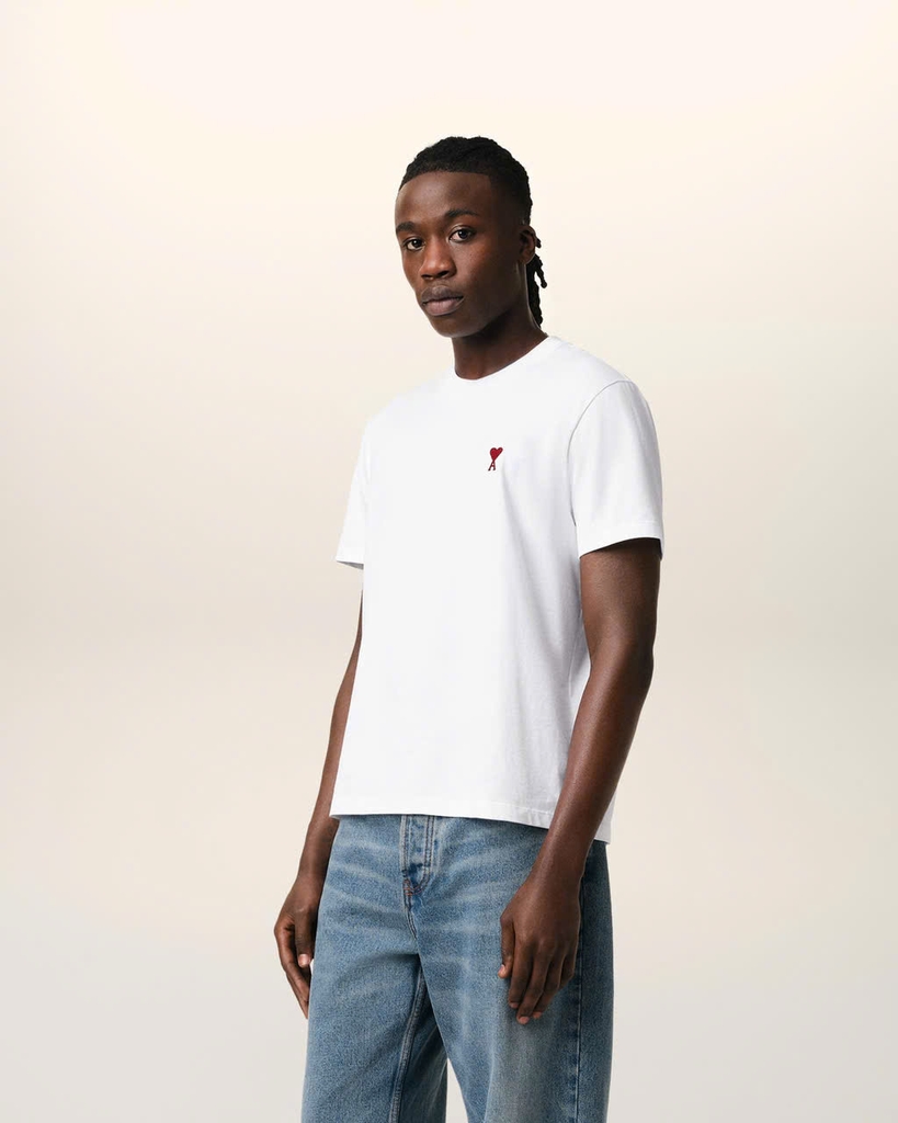 Tshirt AMI dáng over logo tim nhỏ 5 màu