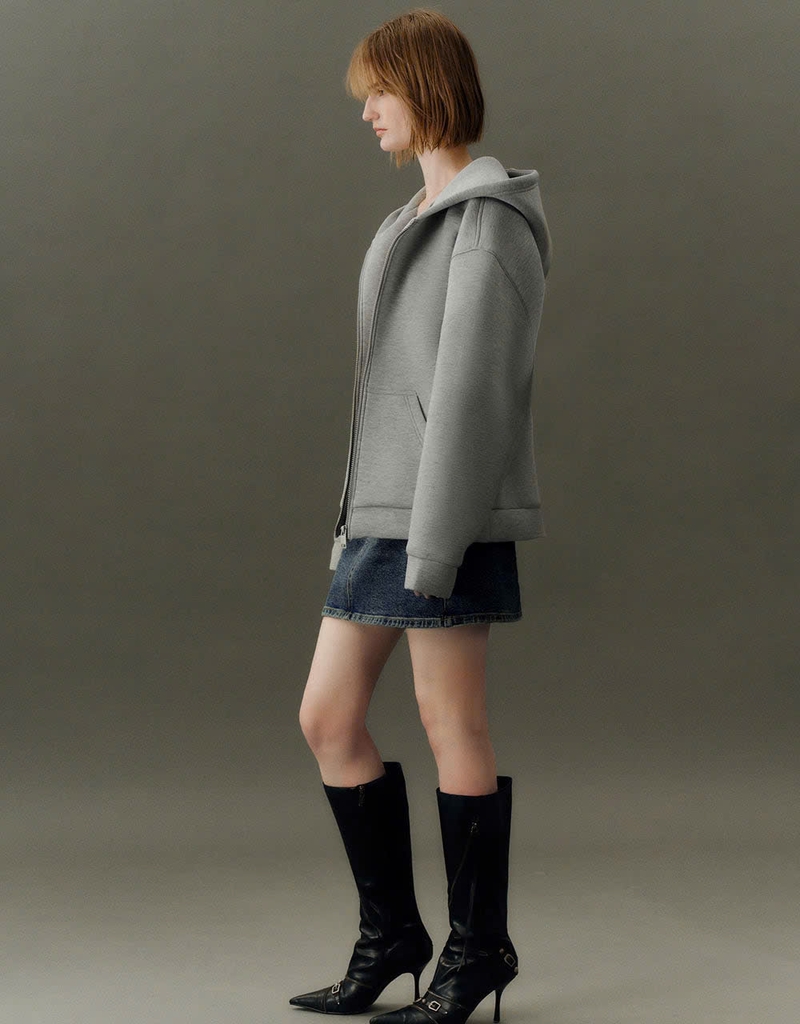 Váy denim thẳng mini