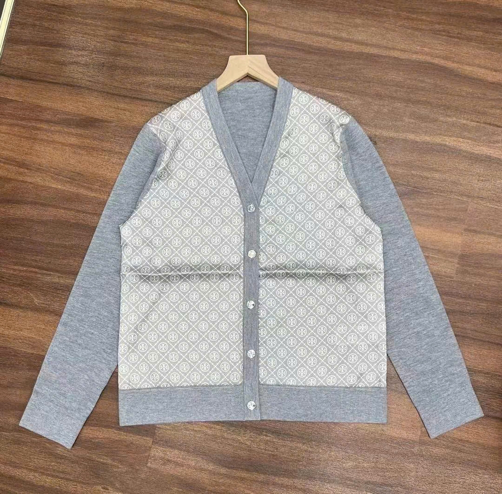Cardigan Tory Burch len cashmere