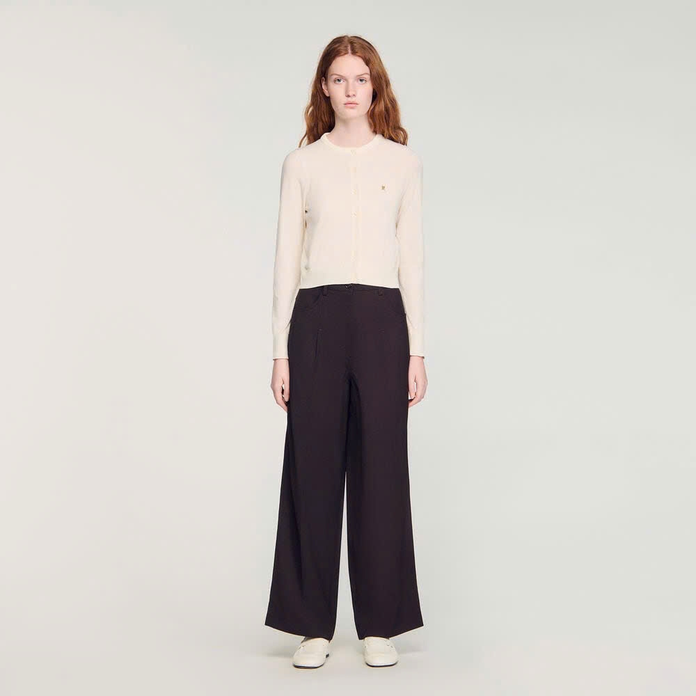 ÁO KHOÁC CARDIGAN NGẮN CỔ TRÒN