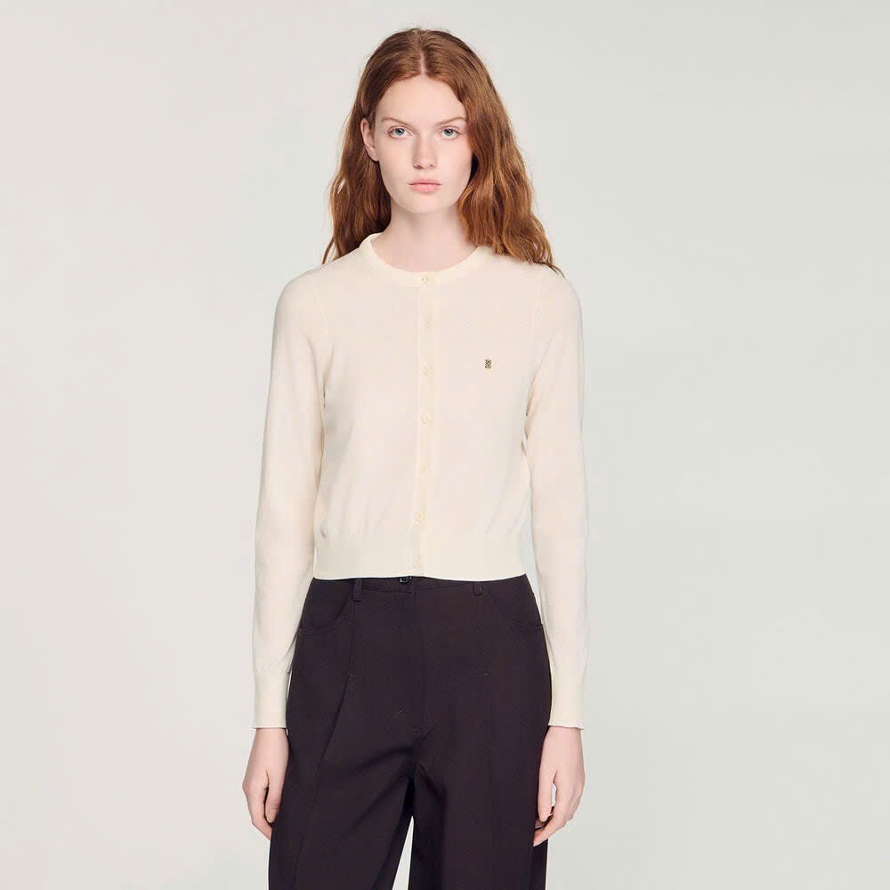 ÁO KHOÁC CARDIGAN NGẮN CỔ TRÒN