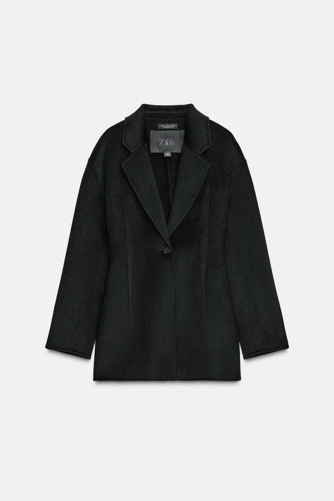 Áo khoác blazer may đo kèm len