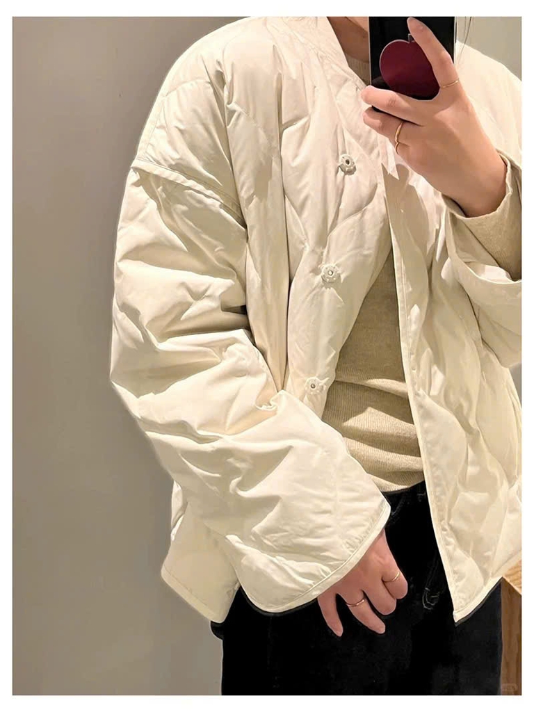 Jacket COS trần bông