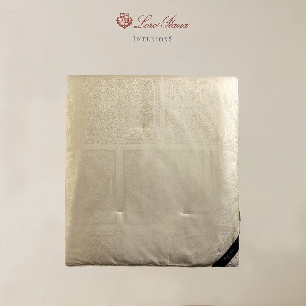 Chăn LoroPiana chần bông lụa Tencel vs Silk