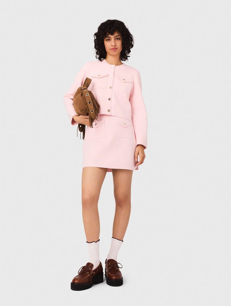 ÁO CARDIGAN NGẮN ĐƯỢC MAY TRÊN