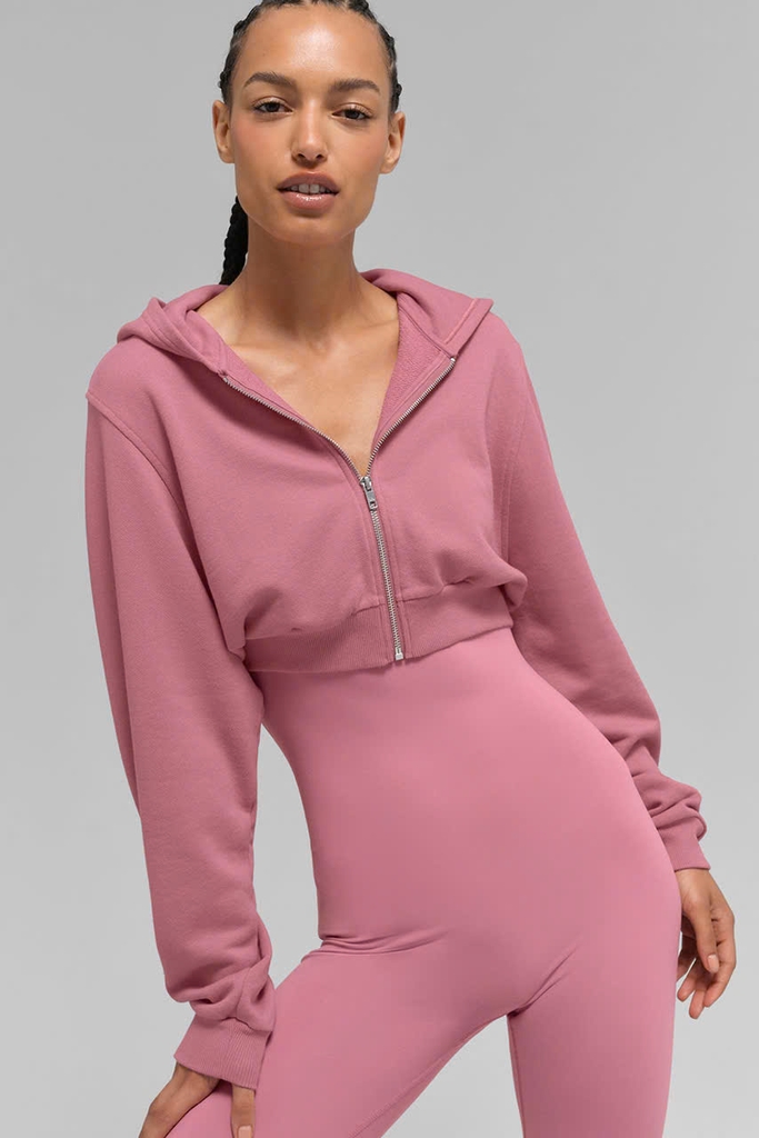 Áo hoodie khóa kéo Sweet Escape