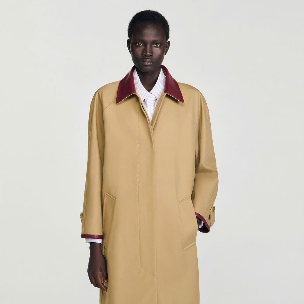 ÁO KHOÁC TRENCH COAT CỔ DA