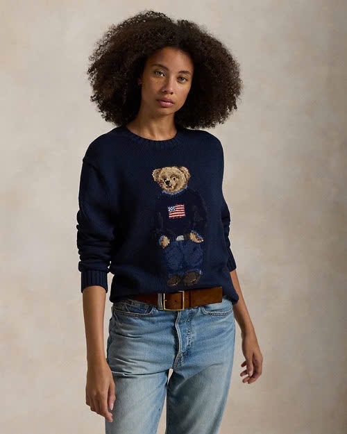 Áo len dệt kim  Polo Bear Ralph Lauren