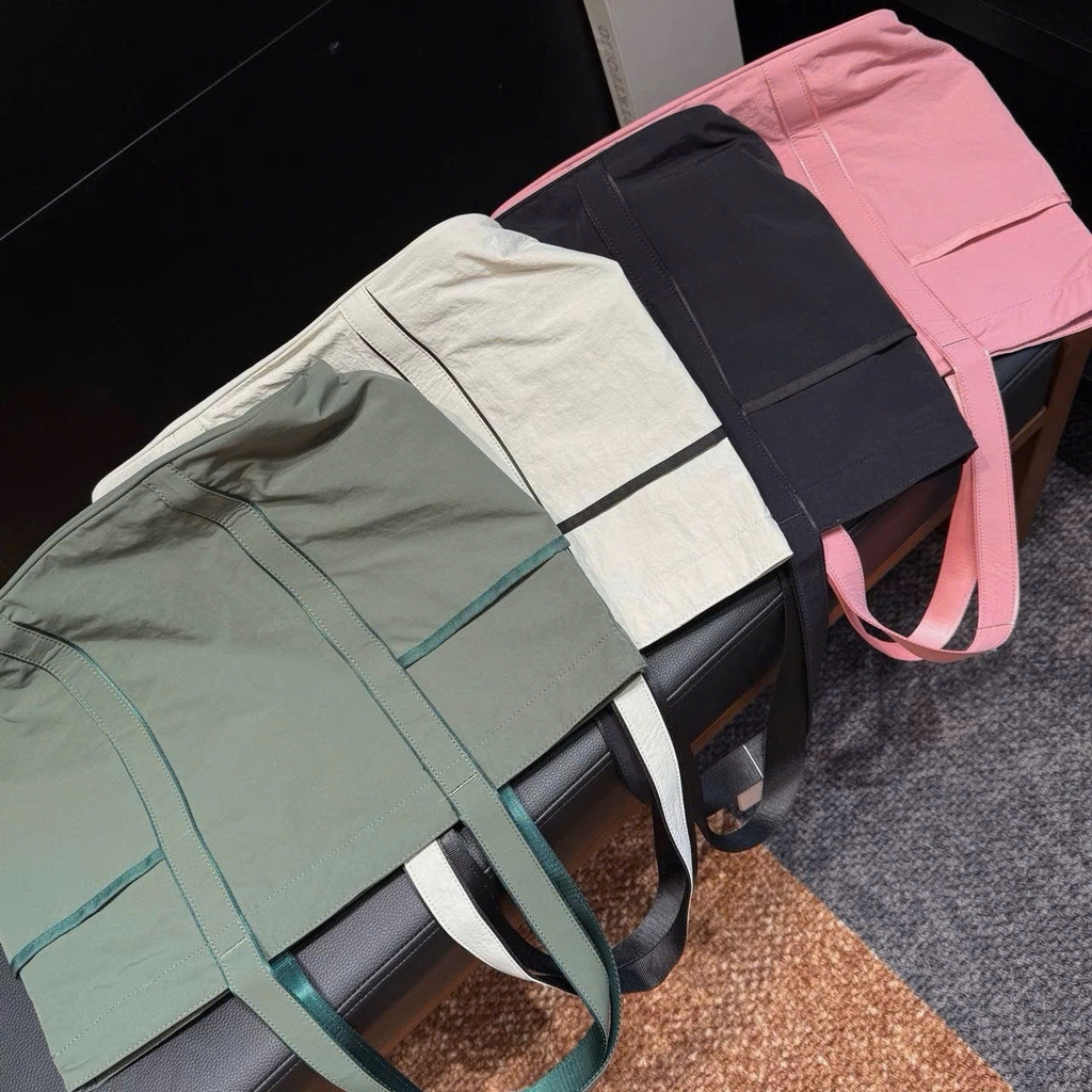 Túi tote LULUEMON chất khaiki