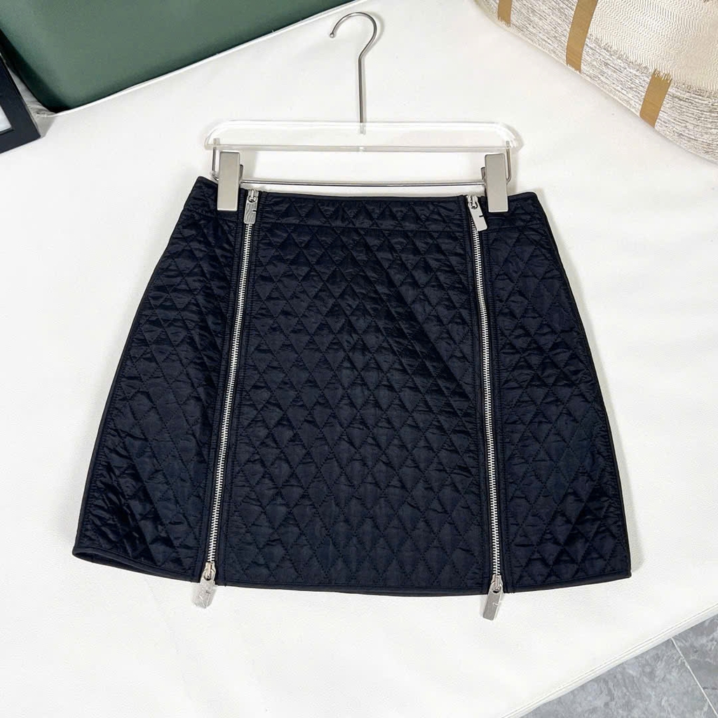 Set BBR  trần bông Áo khoác + Chân váy A 2 màu