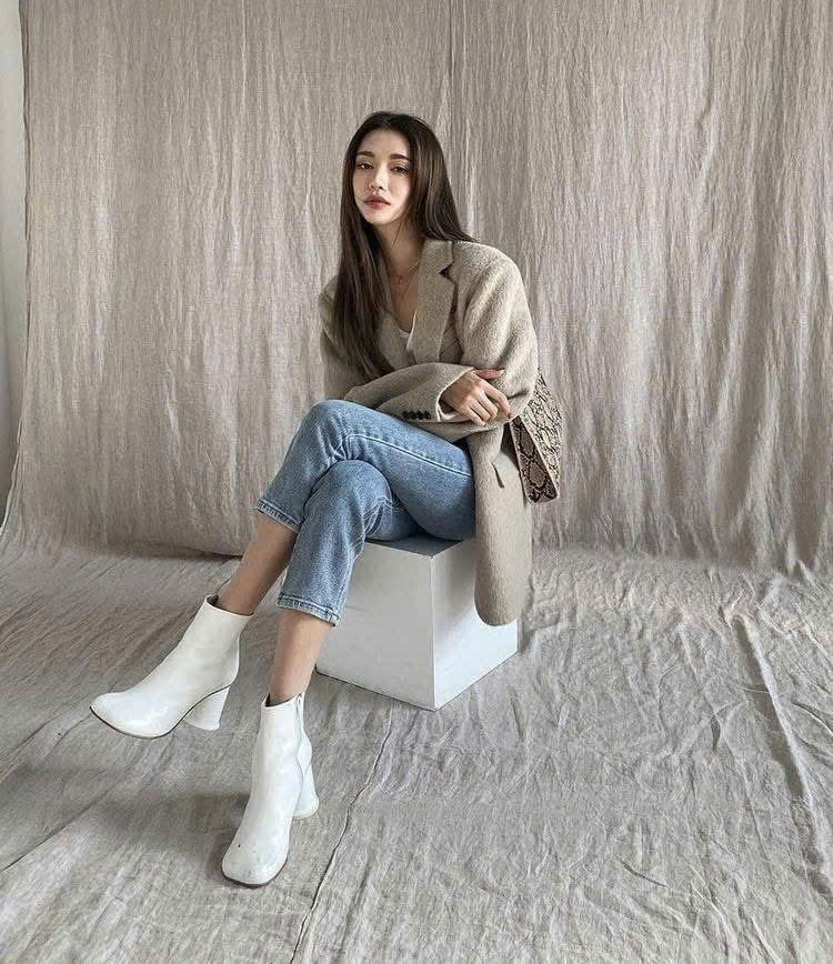 Quần denim skinny CK 4 màu dư xịn