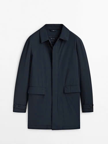 Áo khoác gió nam chần bông 1 lớp Massimo Dutti