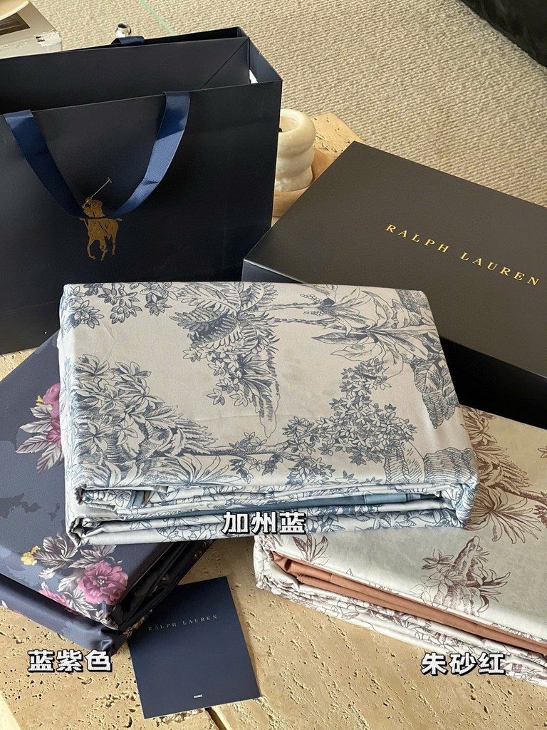 Set chăn ga pcs Polo Ralph Lauren 3 màu