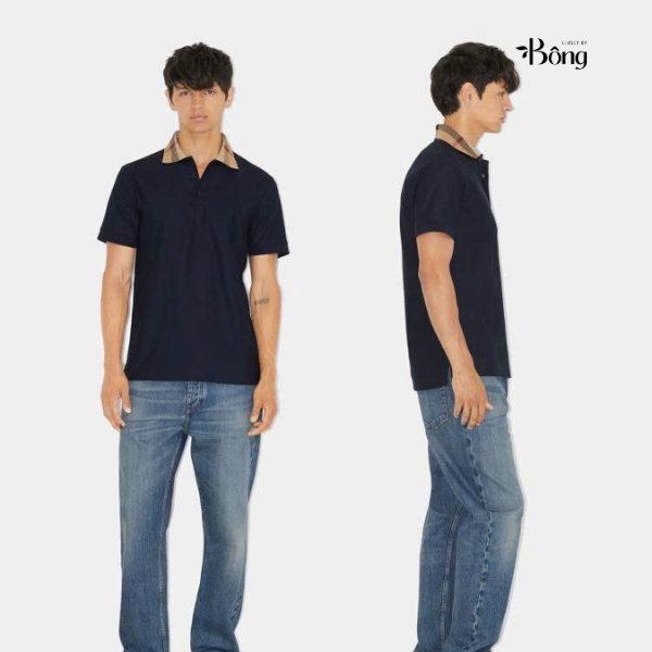 Áo polo BBR cổ bẻ kẻ