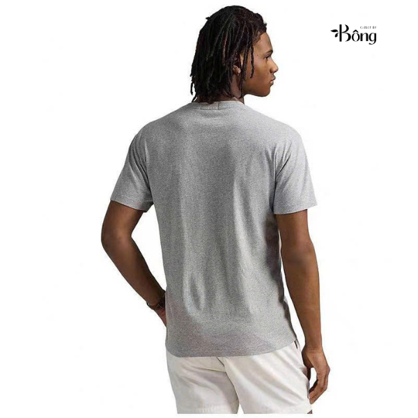 T shirt polo cổ tròn logo gấu 2 màu